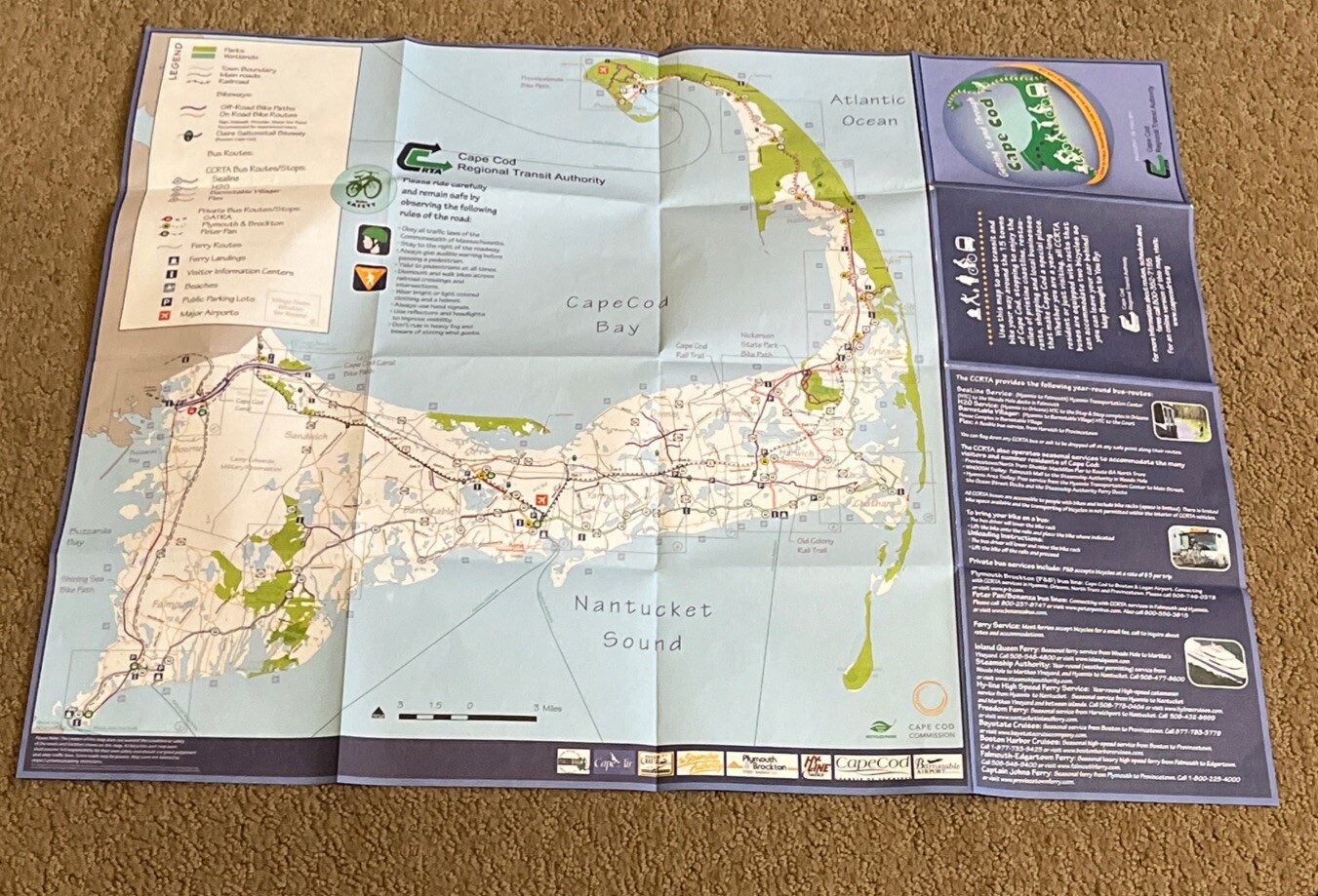 GETTING TO & THROUGH CAPE COD MAP – CAPE COD RTA 2010’s