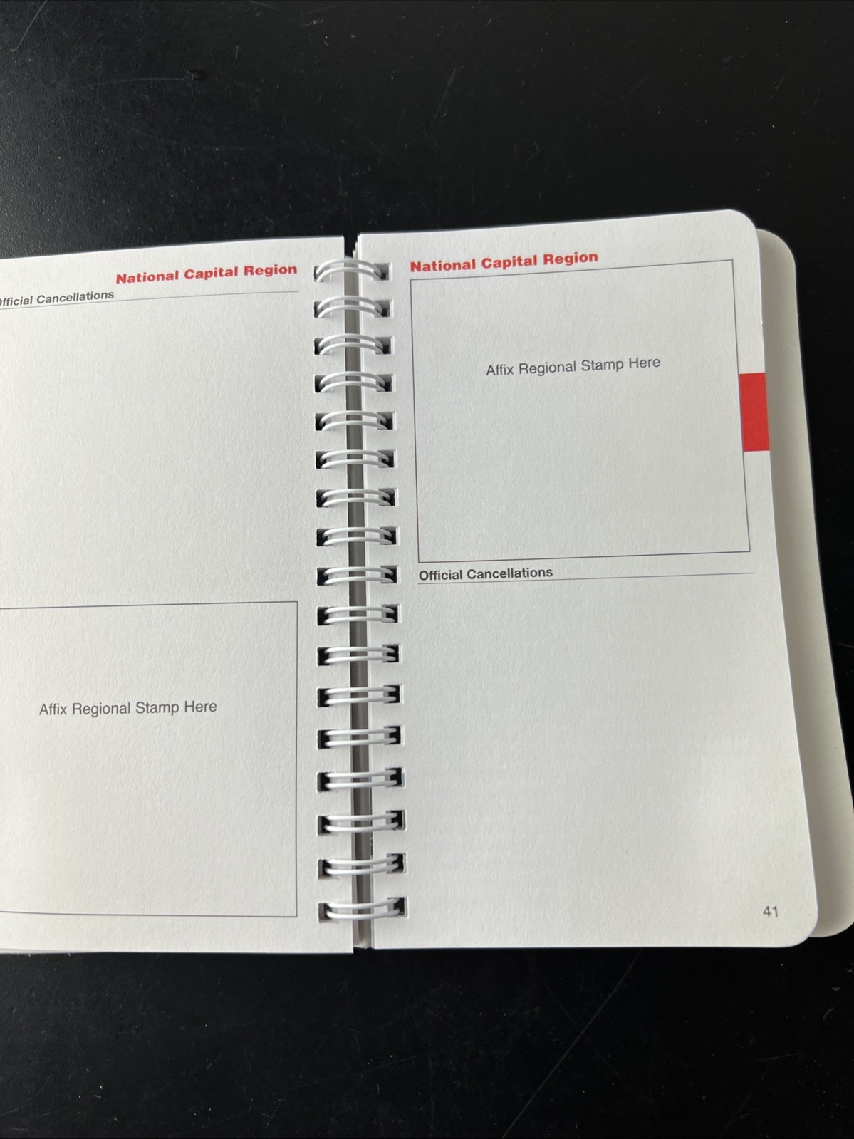 Passport To Your National Parks Official Stamp & Cancellations Tracking Record