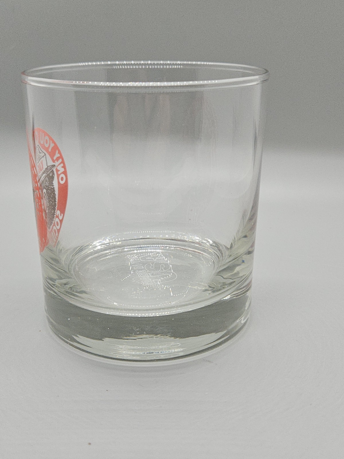 Only You Can Prevent Socialism Whiskey Glass KAG Smokey Bear Parody Made in USA
