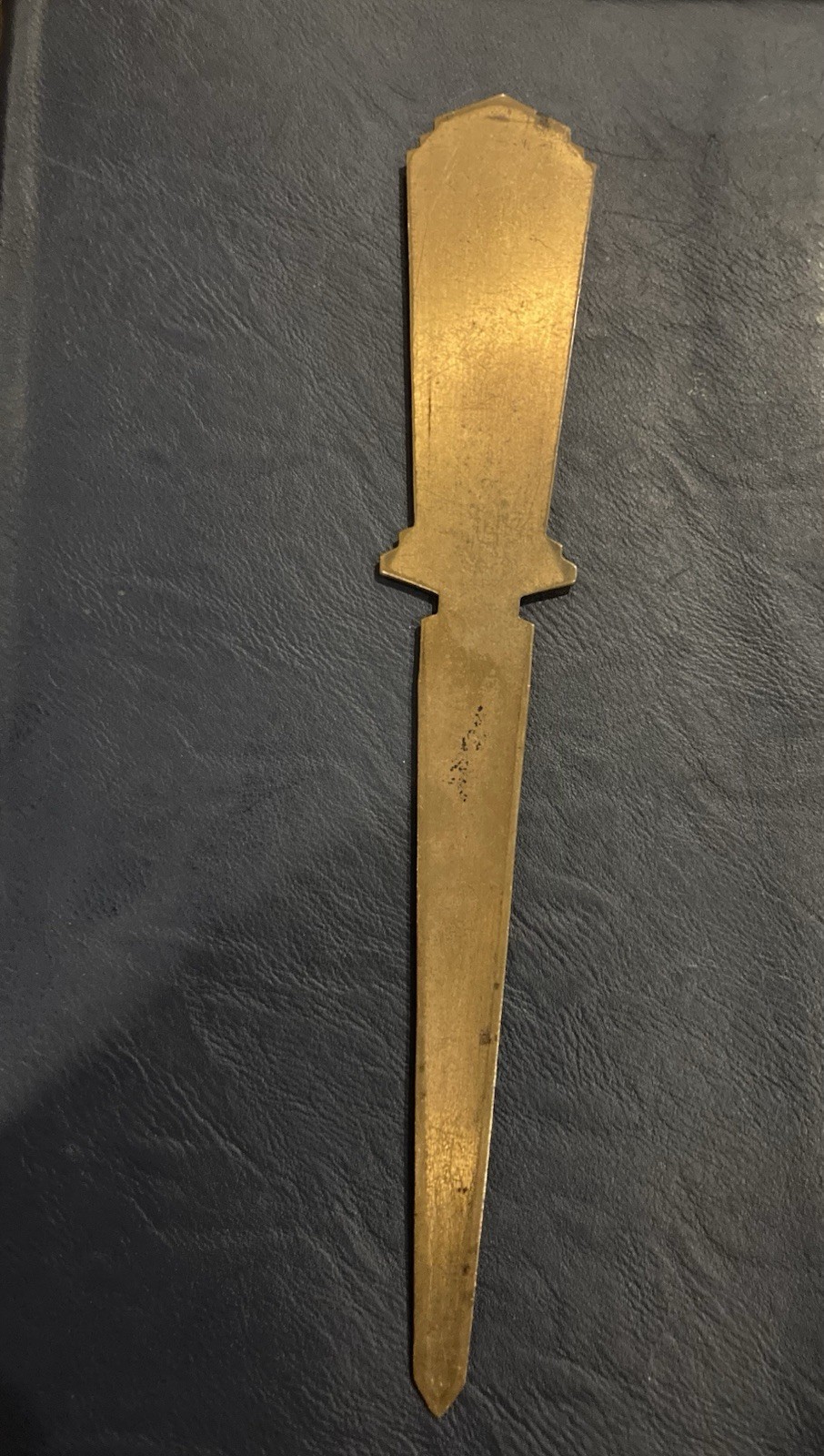 VTG Rocky Mt. National Park Souvenir Letter Opener Art Deco Design 8 Inches