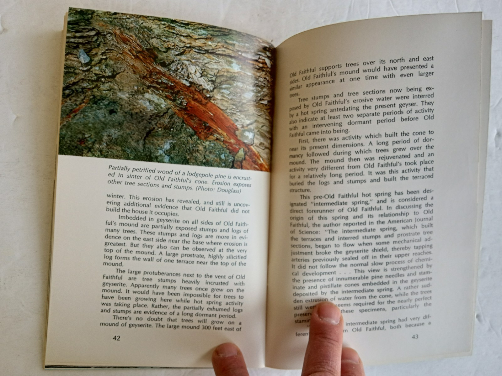 The STORY OF OLD FAITHFUL by George D. Marler 1969 Illustrated Booklet 50 pages