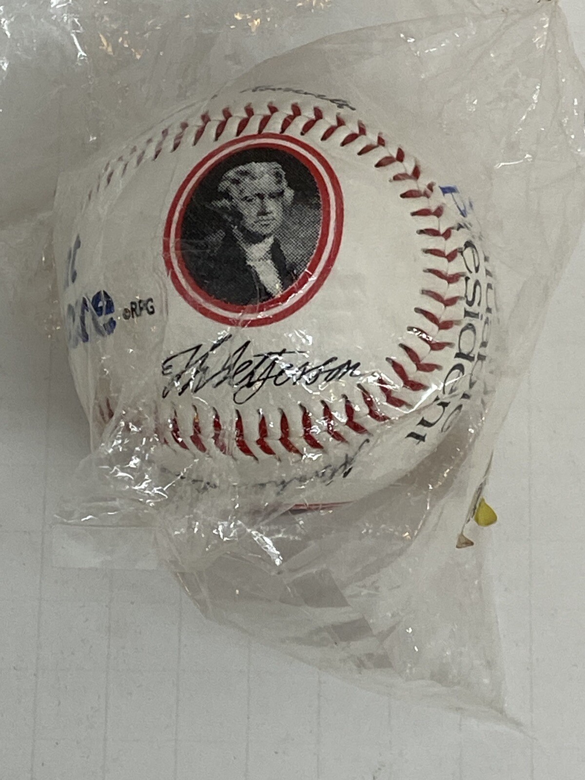 Mount Rushmore MVP Most Valuable President Souvenir Baseball From RPG, Inc.