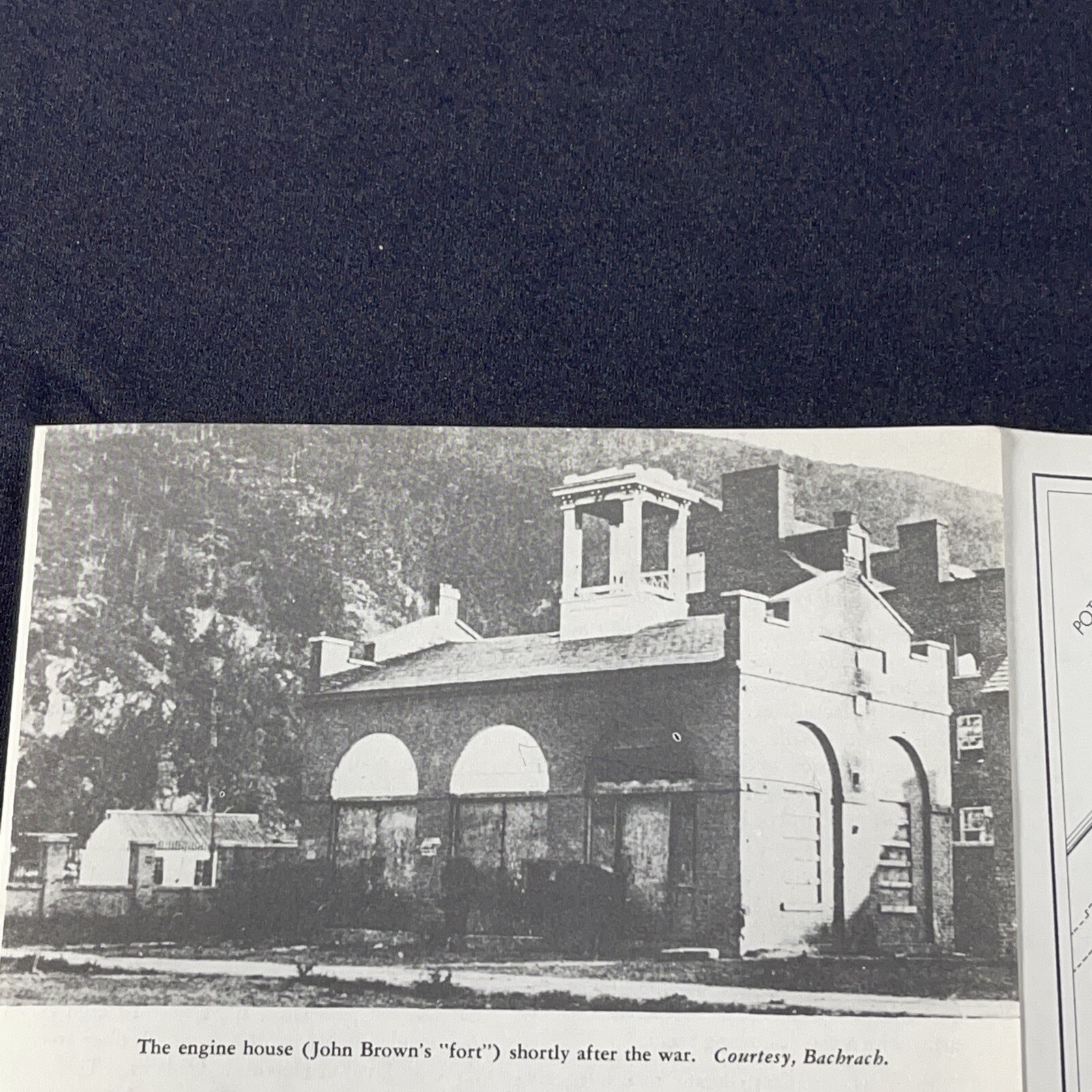 Vintage 1957 Harpers Ferry National Monument Brochure Pamphlet Info booklet