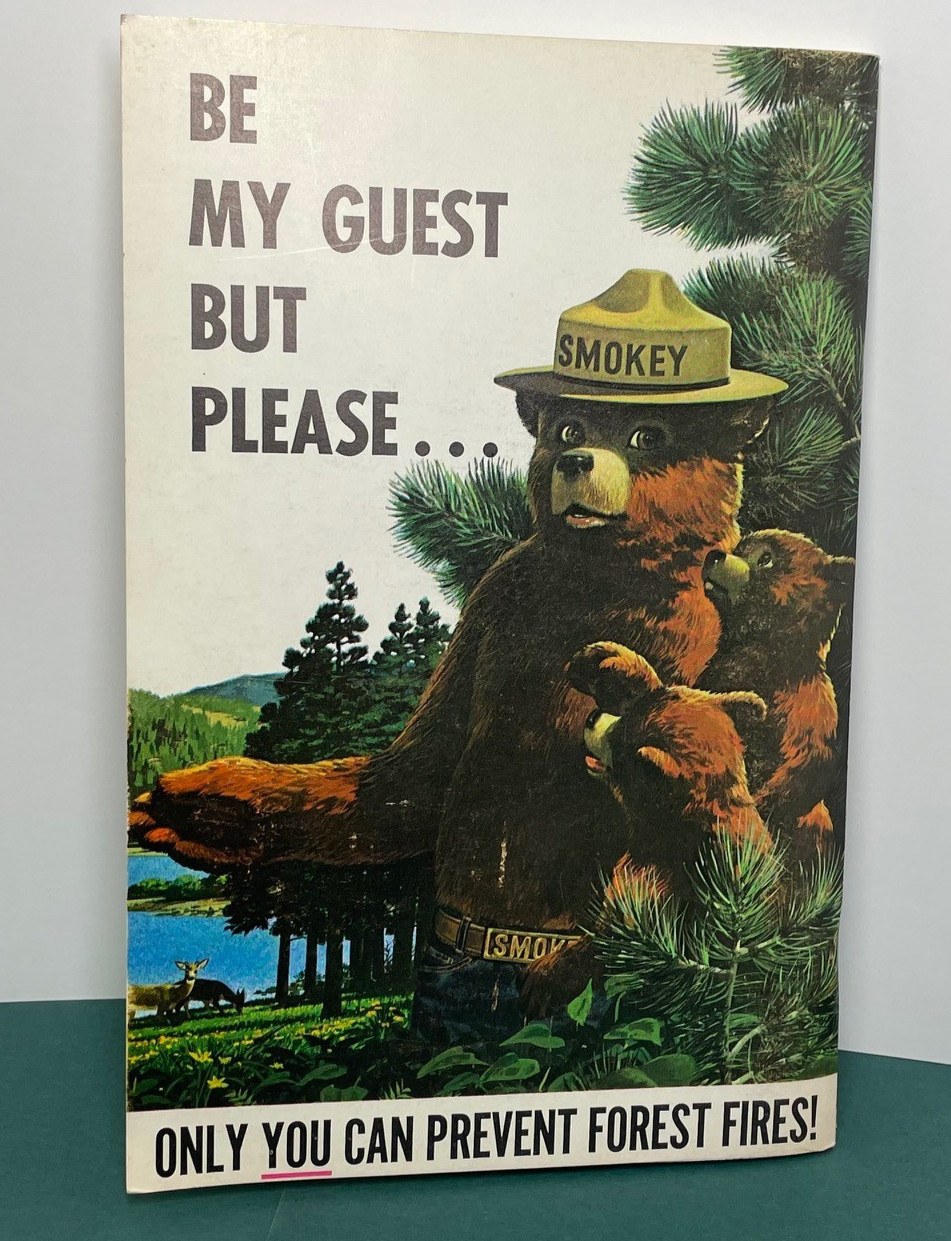 1968 National Forest Campground Directory Oregon & Washington Vintage