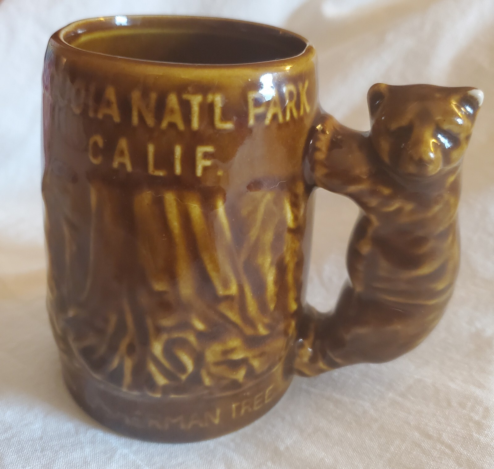 Mug Vintage Souvenir Rare Sequoia National Park 1970’S Pre-owned 