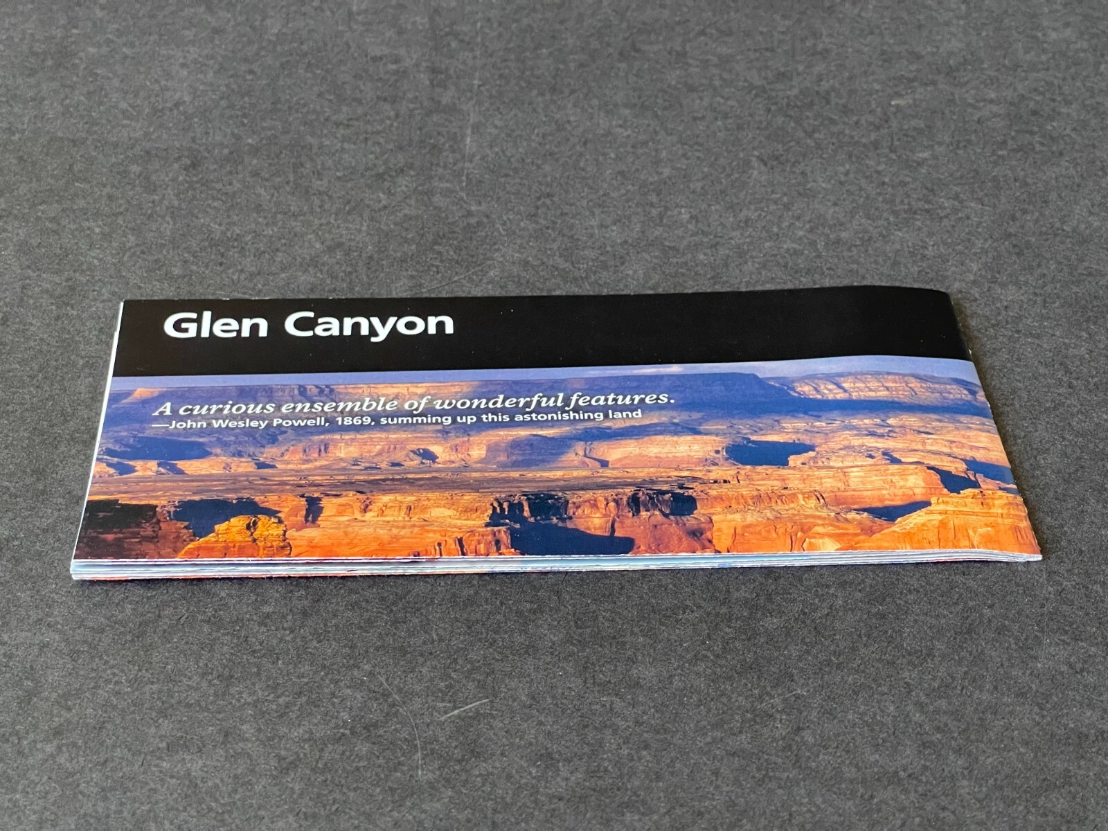 NPS Brochure Map – Glen Canyon National Recreation Area – Arizona / Utah