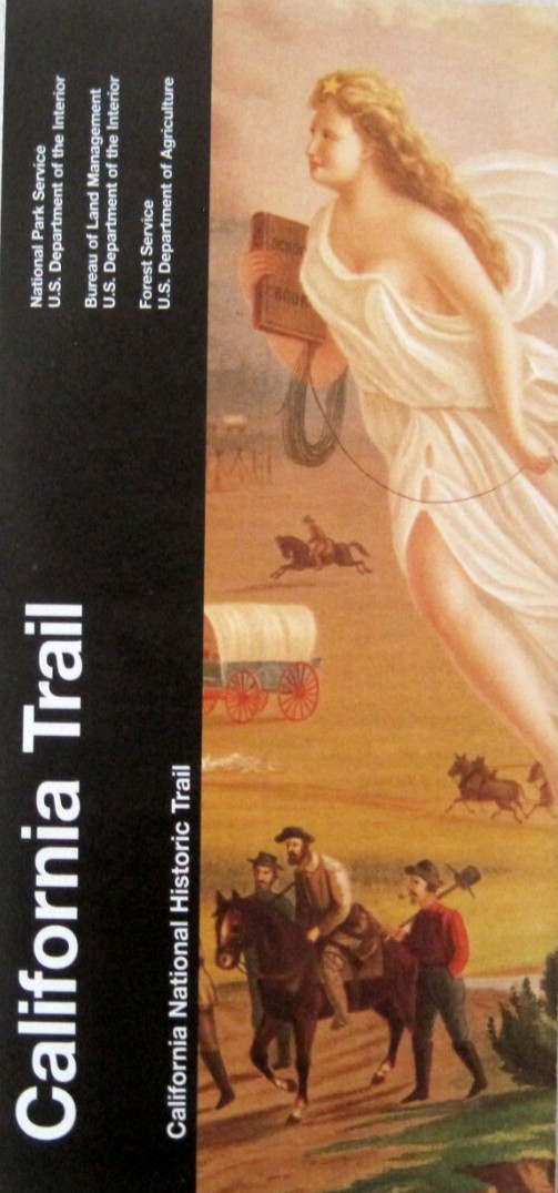 California National Historic Trail National Park Service Unigrid Brochure Map