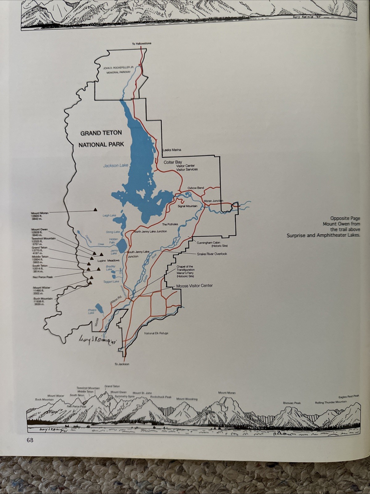 National Parkways Grand Teton National Park Guide Book 1976, Revised Volume II