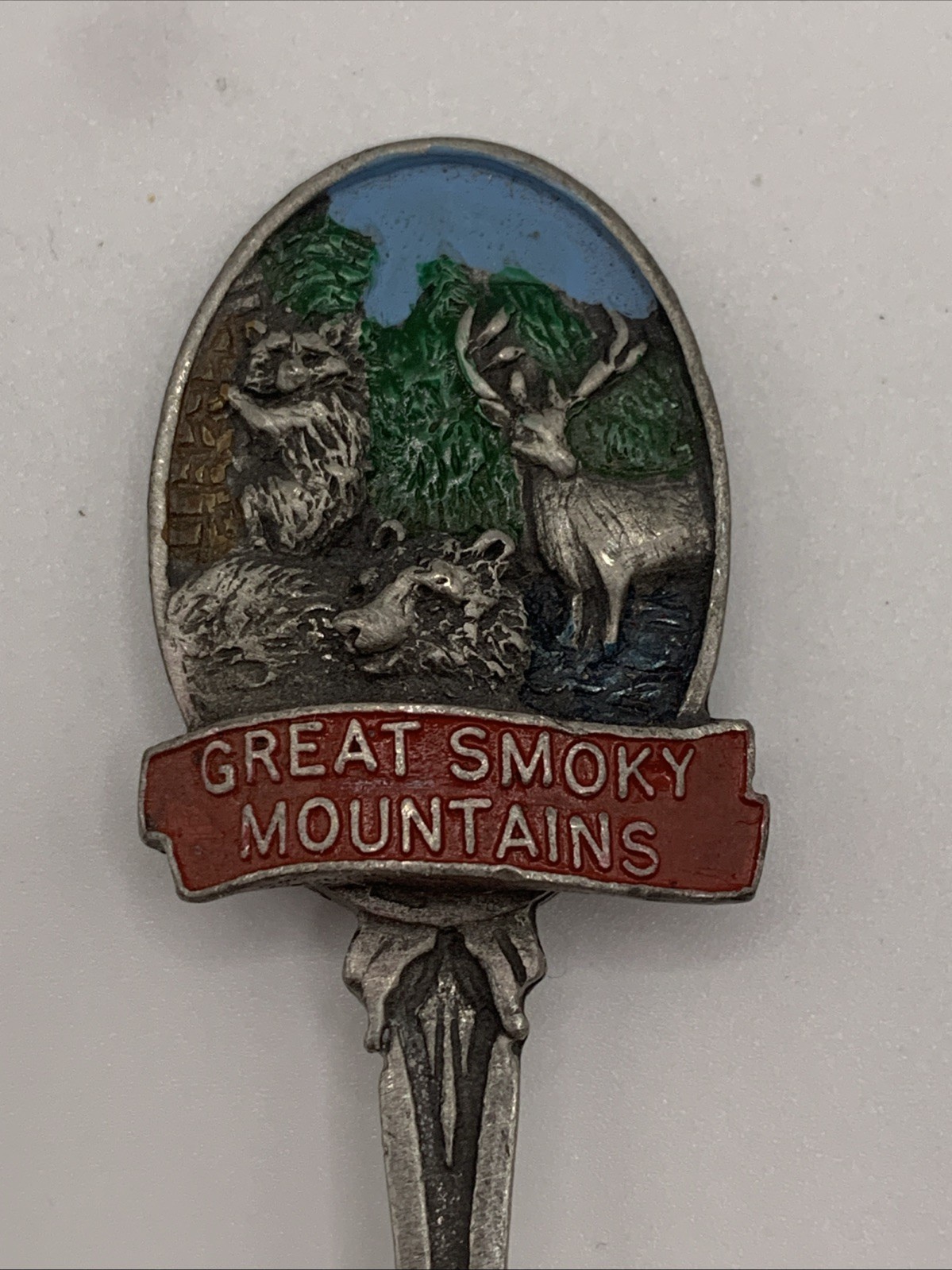 National Parks USA Souvenir Spoons Great Smoky Mountains & Denali National Park