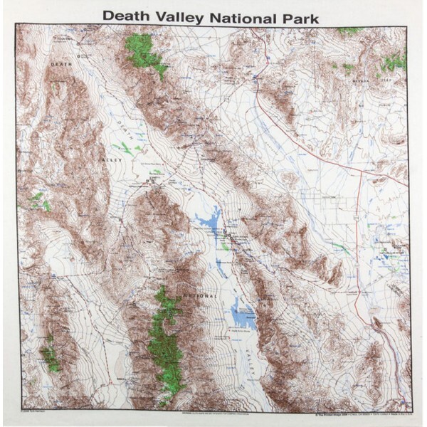 California National Park Bandana 3-Pack Bundle Death Valley Sequoia Kings Canyon