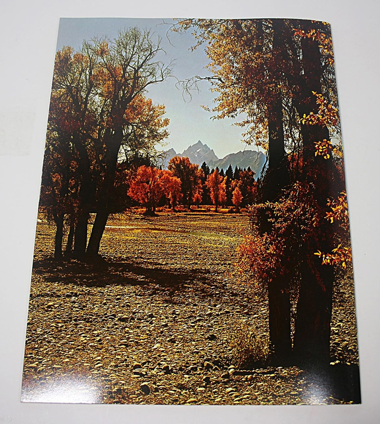 National Parkways Grand Teton Park Travel Guide Jenny Lake 1976