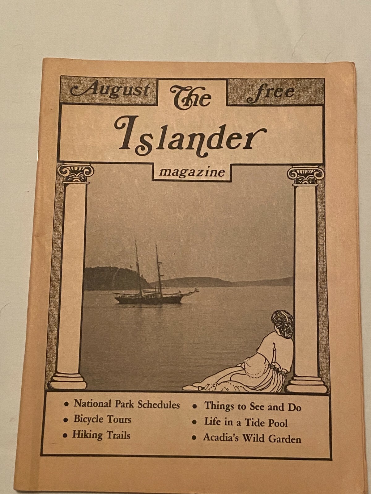 August 1981 Acadia National Park The Islander Magazine August