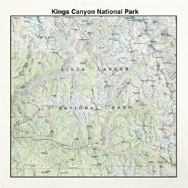 California National Park Bandana 3-Pack Bundle Death Valley Sequoia Kings Canyon