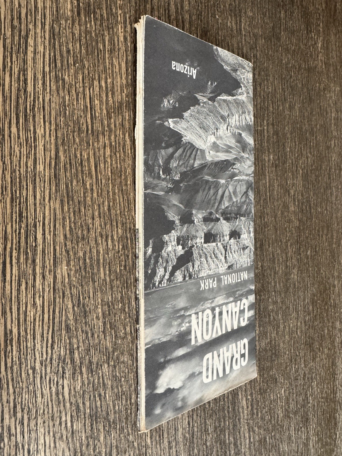 Vintage 1961 Grand Canyon National Park Brochure Pamphlet Mission 66 Arizona