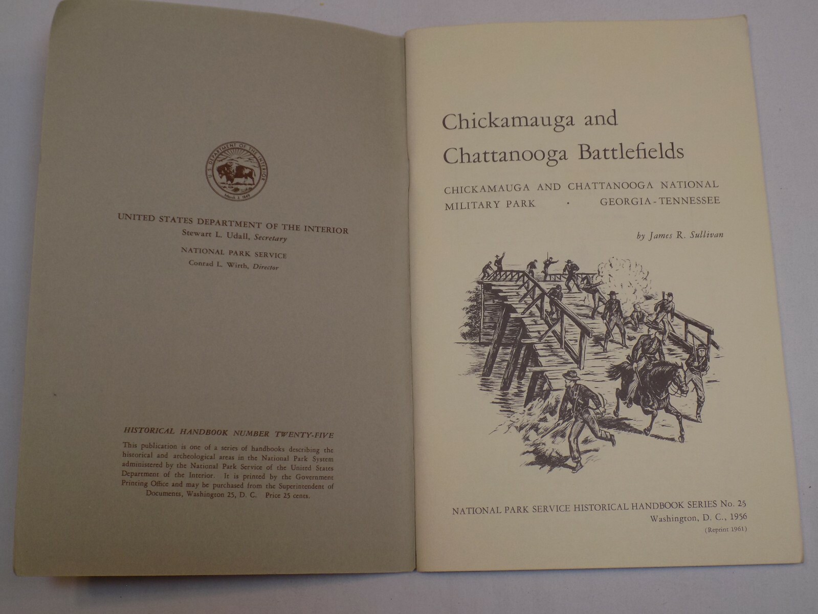Chickamauga Chattanooga National Battlefield Military ParkService James Sullivan