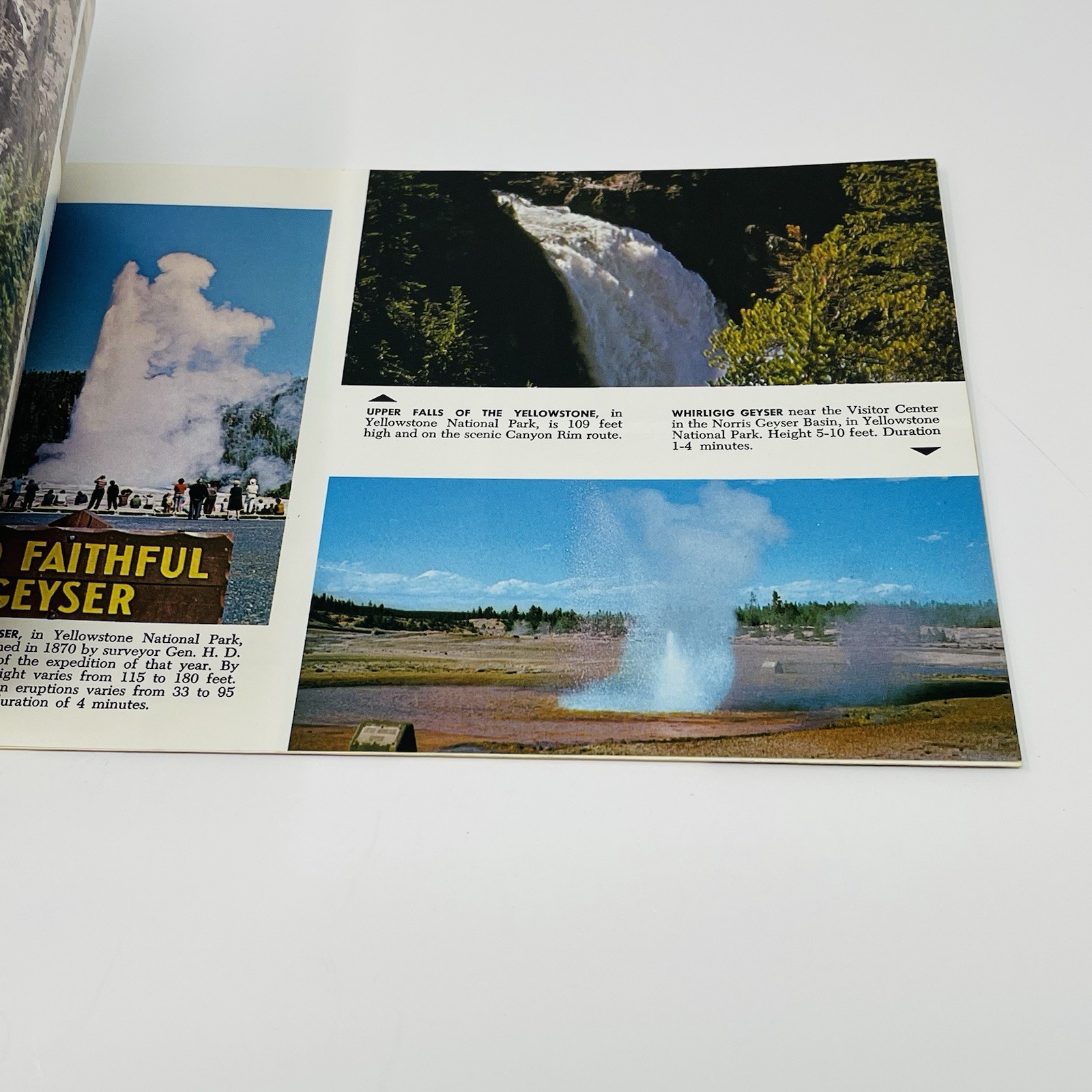 1960’s Yellowstone And Grand Teton Jackson Hole County Tourist Guide Map Book