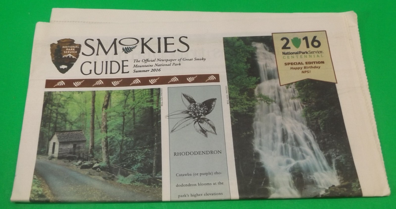 Smokies Guide, Great Smoky Mountains National Park, Summer 2016 Newspaper
