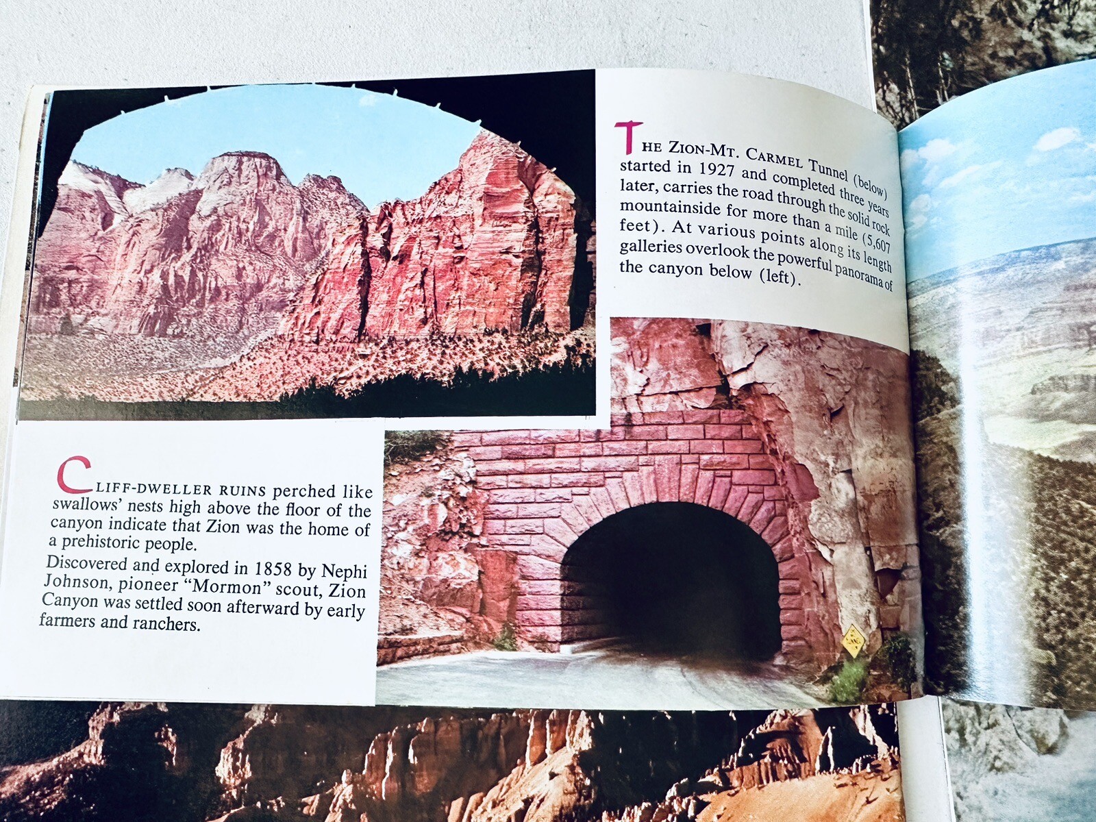 Lot Of Vintage 70s AMERICAN SOUTHWEST National Parks and Monuments Guide Books