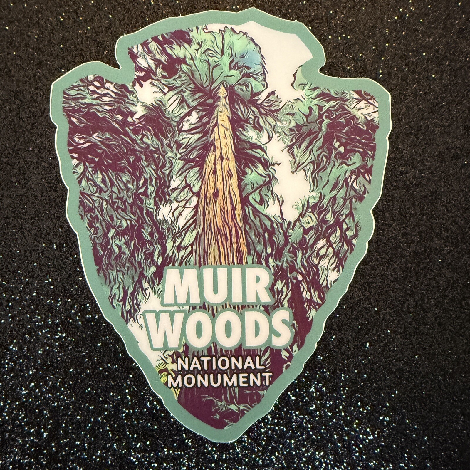 Muir Woods National Monument Weatherproof Vinyl Sticker