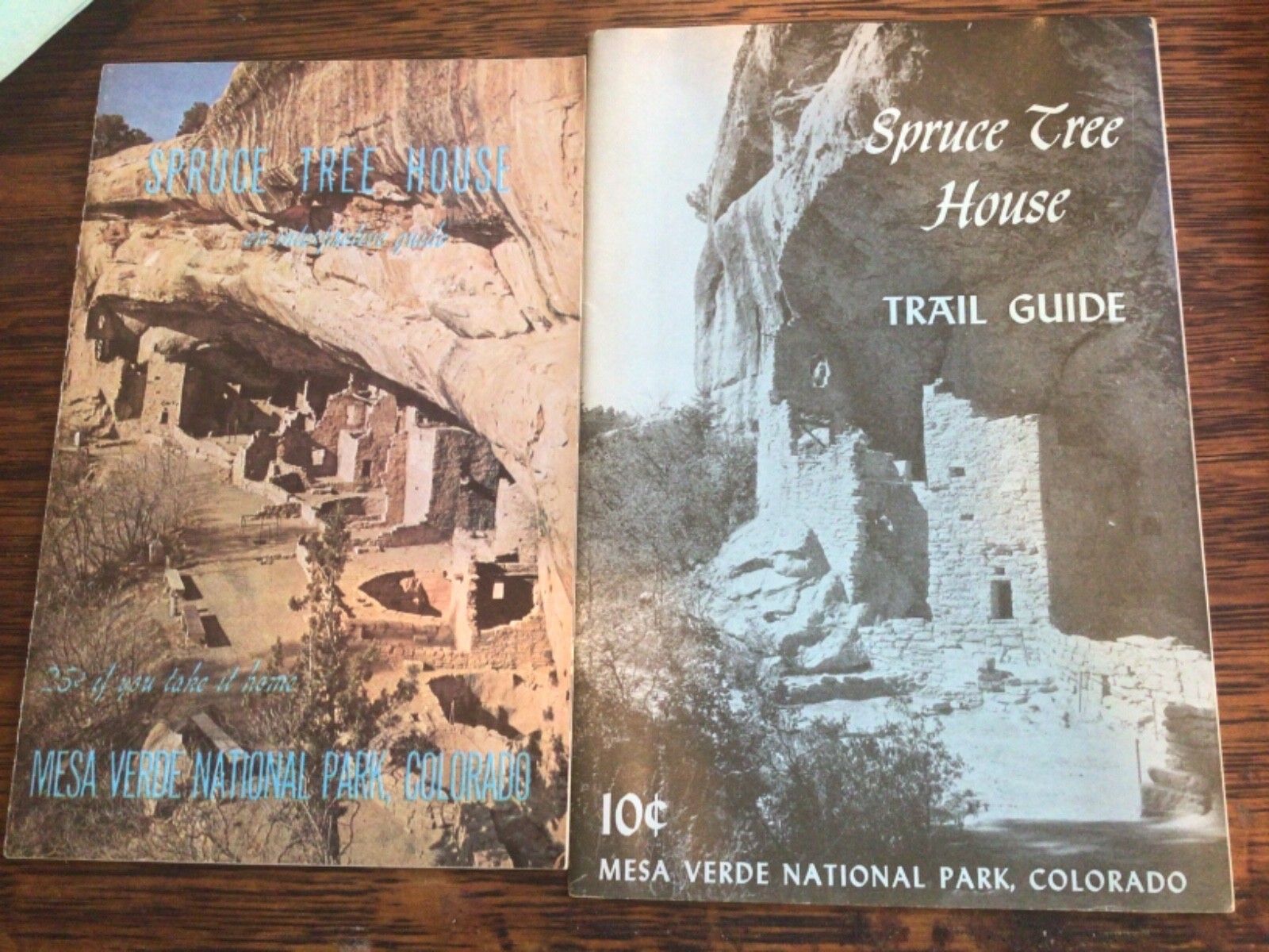 Mesa Verde National Park Colorado Ephemera Collection 1962-1974 Visits 10 Pieces