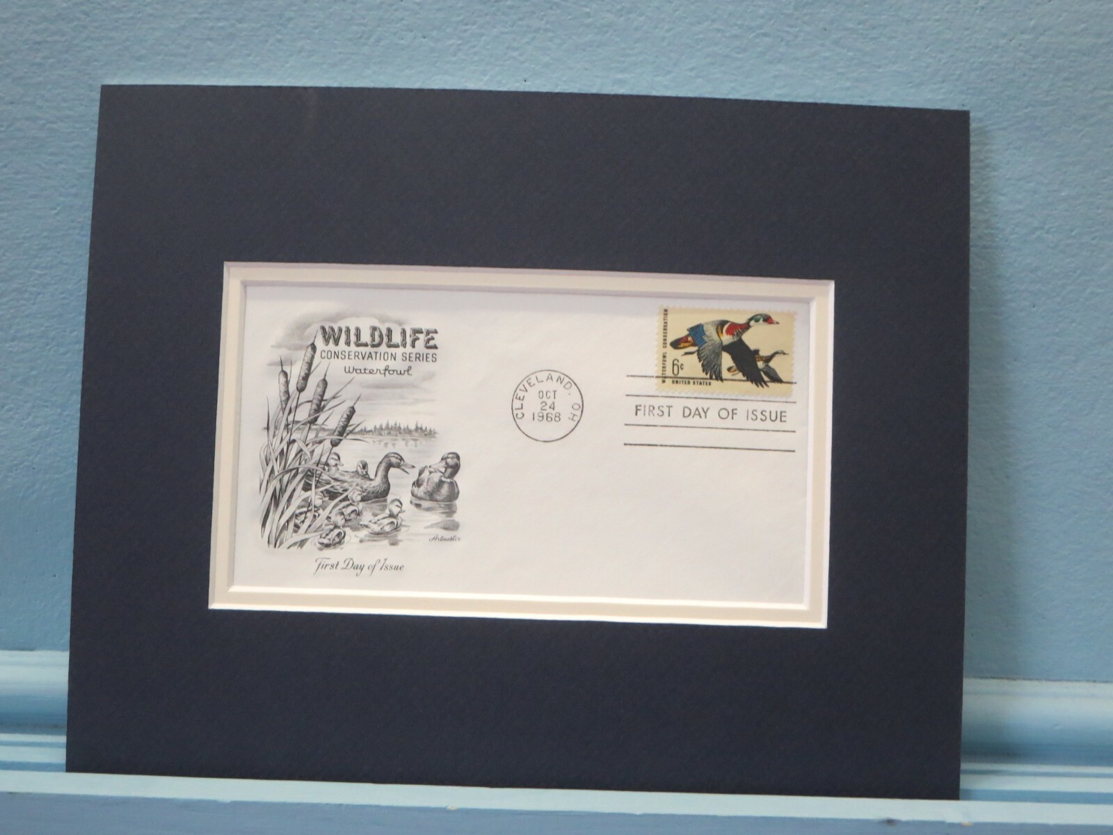 Waterfowl Conservation & the First Day Cover of the Migratory Bird Treaty stamp