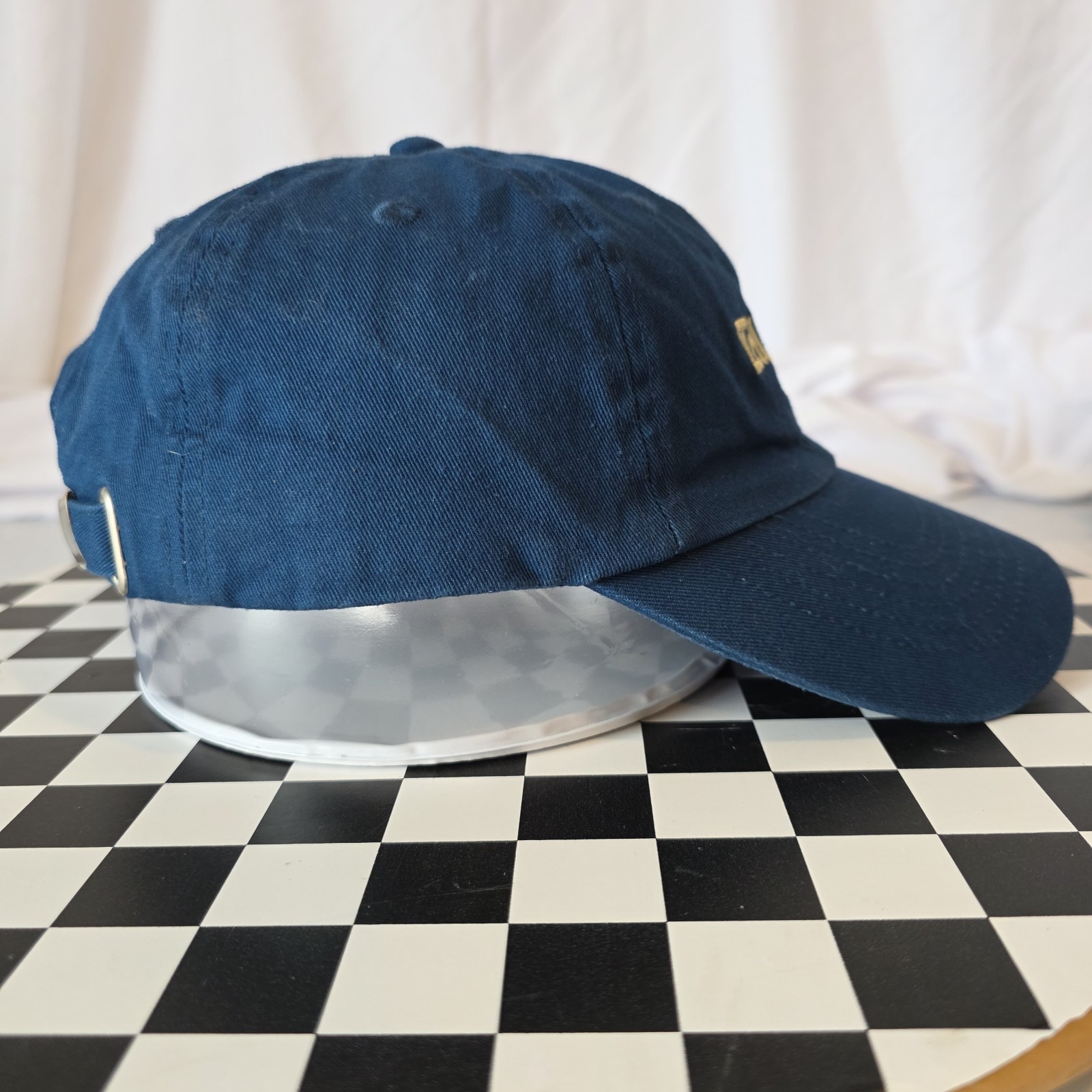 Grizzly Griptape Yellowstone 2001 Hat Teal Blue National Park Dad Cap Strapback