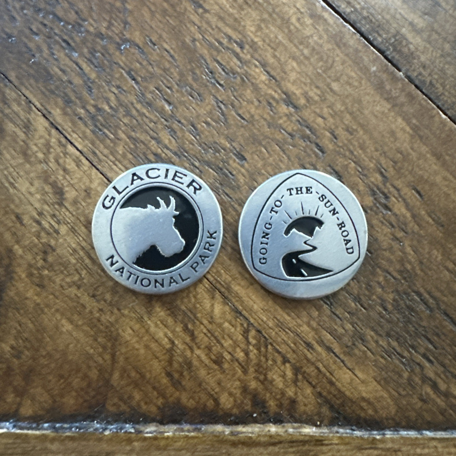 Glacier National Park NPS Token – Going-To-The-Sun-Road – Mountain Goat Design
