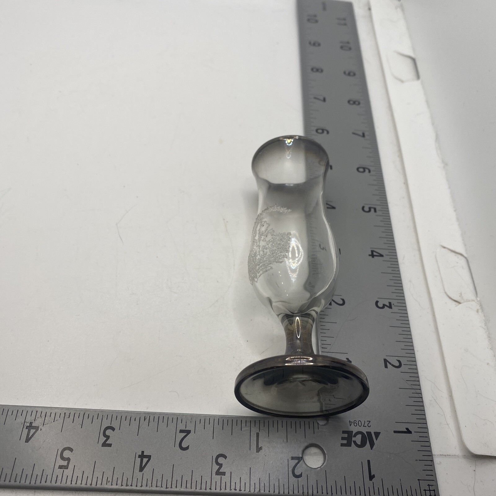 Yellowstone National Park Etched Glass or Vase 61B-868F