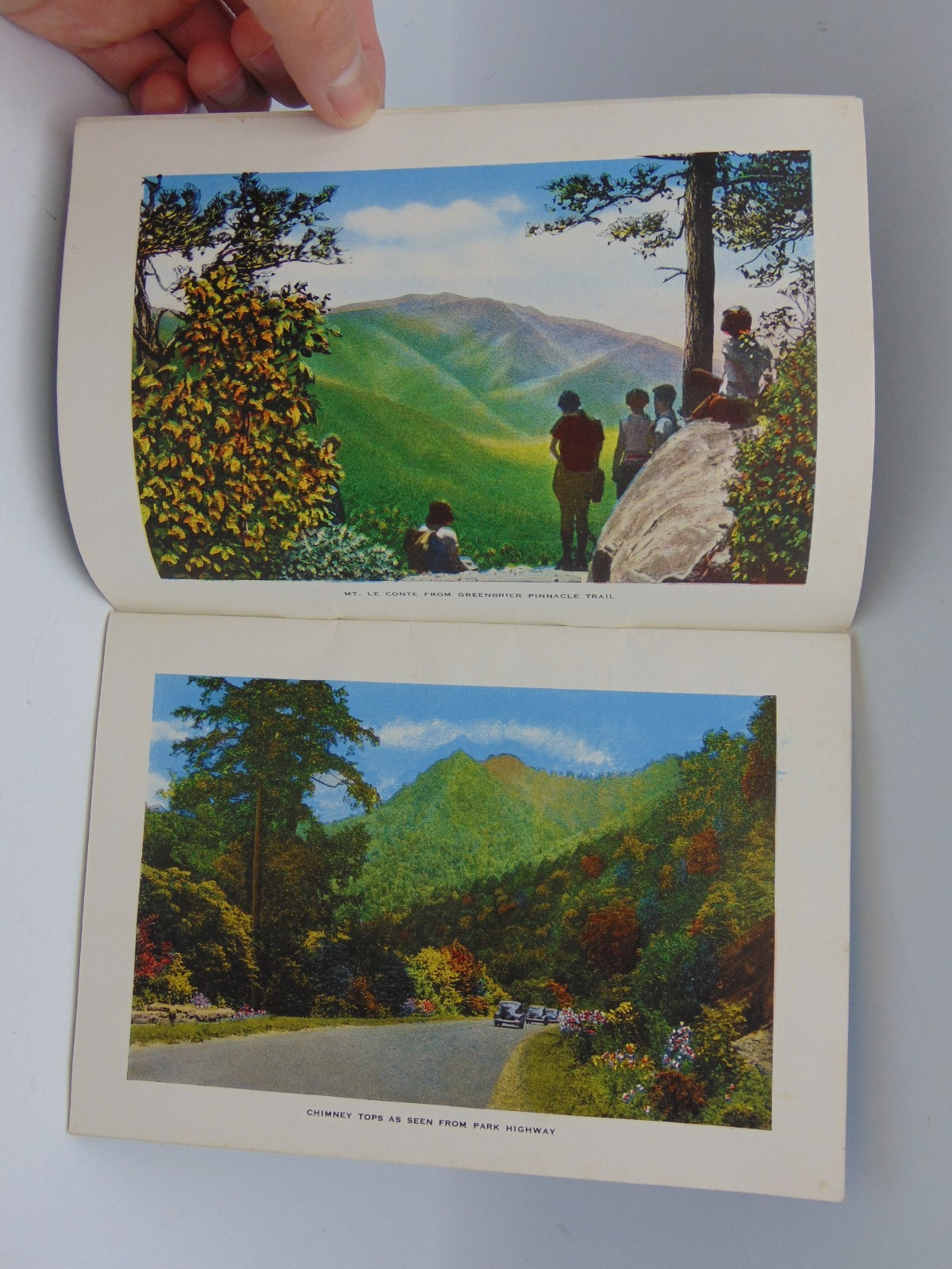 Great smoky mountains national park book vintage Jim Thompson Company 1930’s