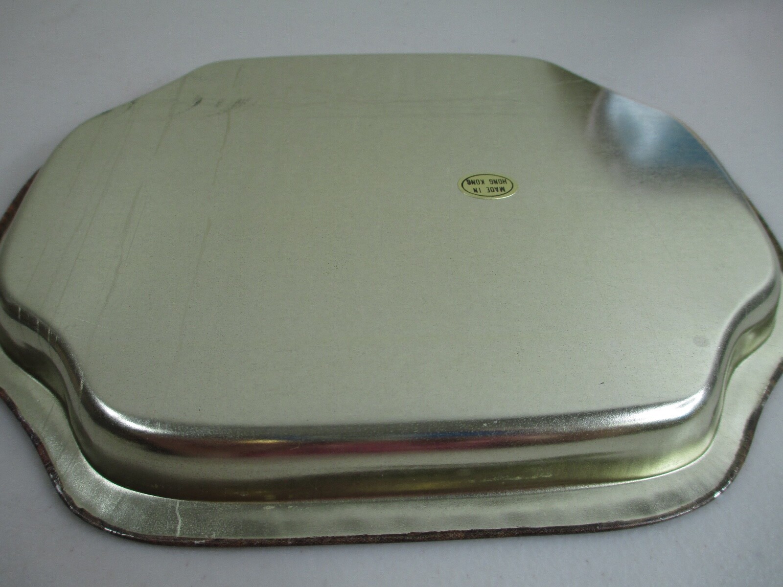 Vintage National Park Metal Tray lot of 2 The Sanctuaries Zion Bryce Canyon