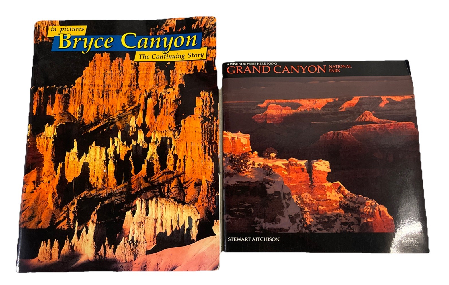 Bryce Canyon & Grand Canyon National Park Photo Books Travel Nature Lot 2