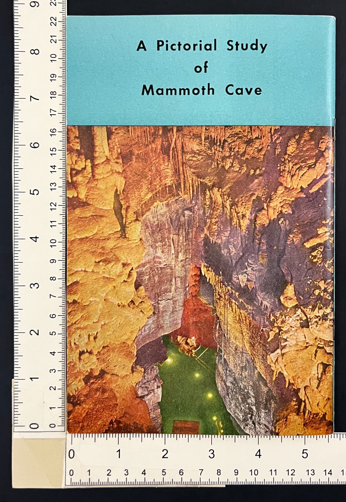 1962 Mammoth Cave National Park Kentucky Pictorial Study Vintage Travel Booklet