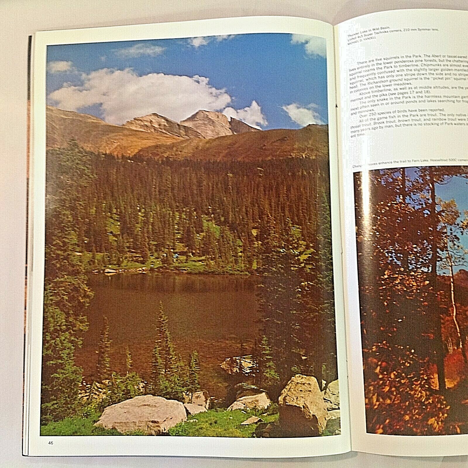 Vtg 1975 National Parkways Photo Guide Mesa Verde Rocky Mountain National Parks