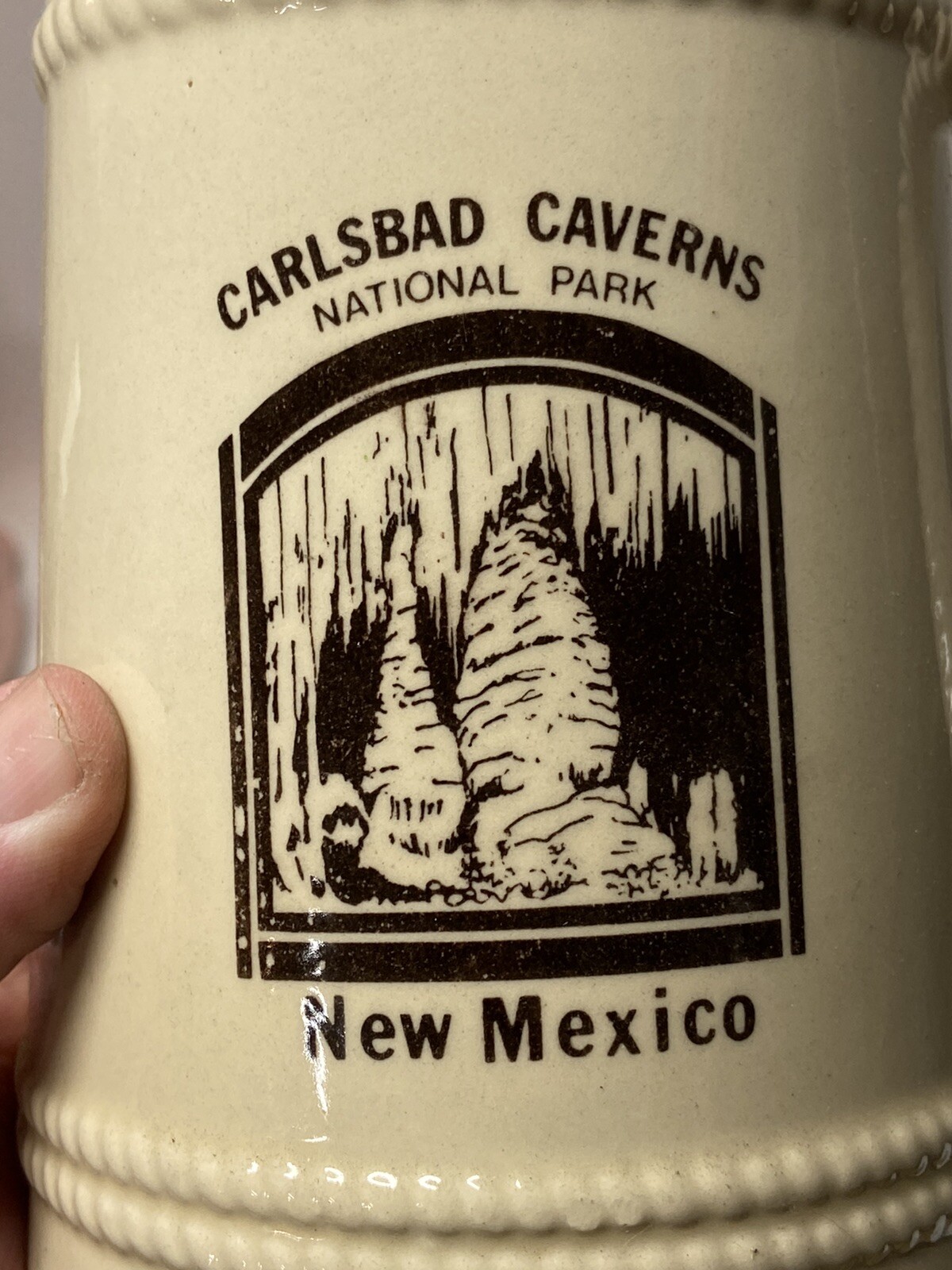 Vintage Carlsbad Caverns National Park New Mexico Ceramic