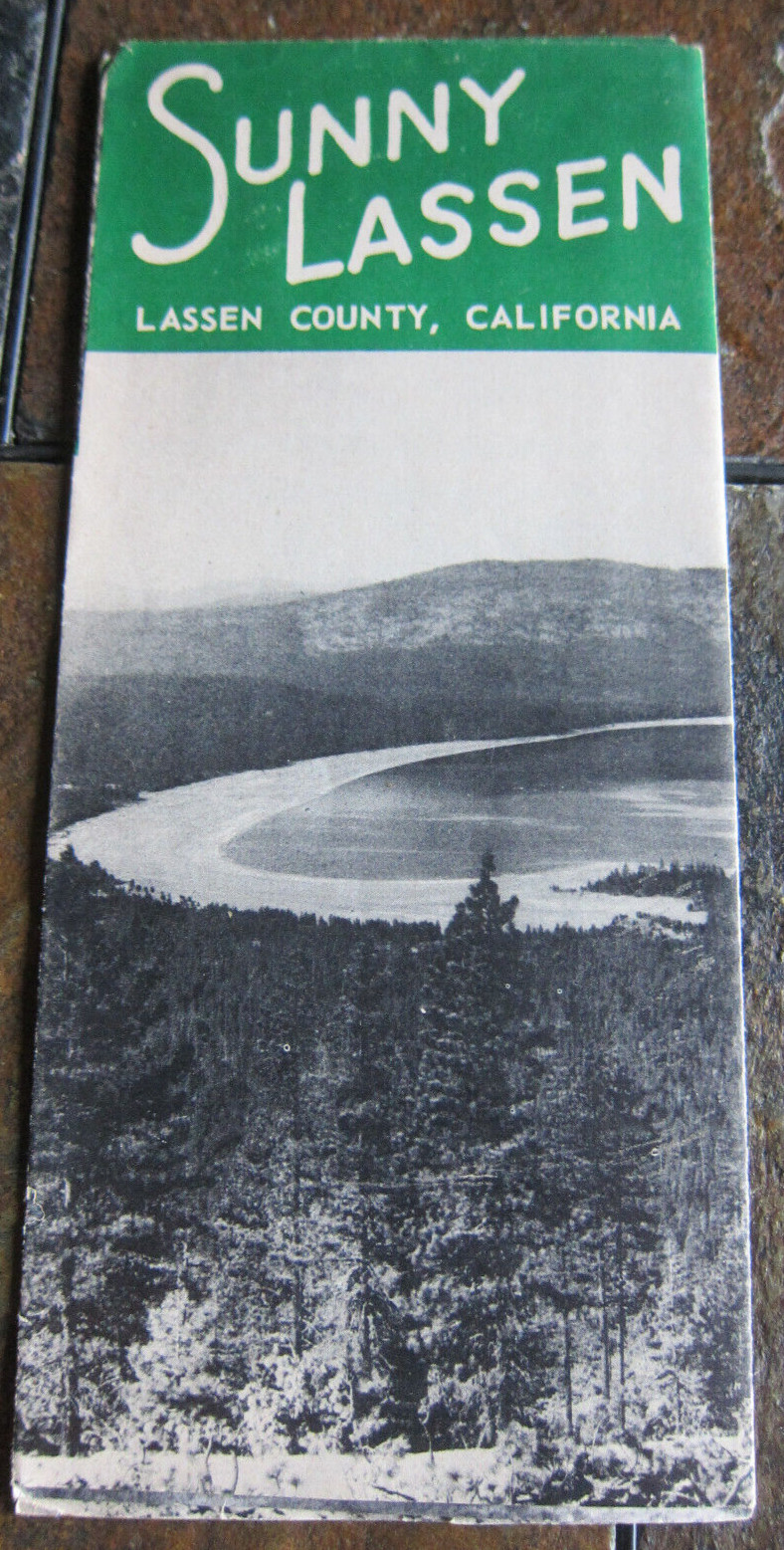 Vintage Brochure Sunny Lassen County California Susanville
