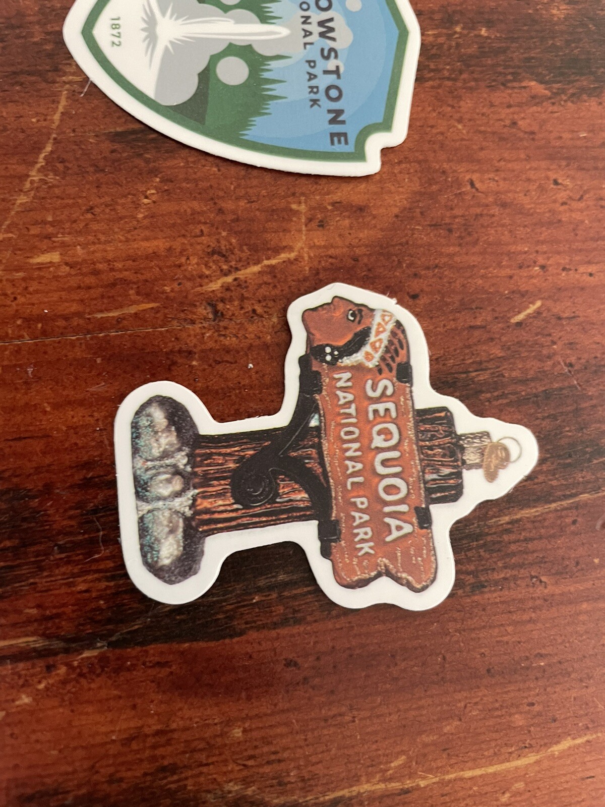 2 Set Yellowstone 1872 & Sequoia National Park Outdoor Wilderness Sticker Decal