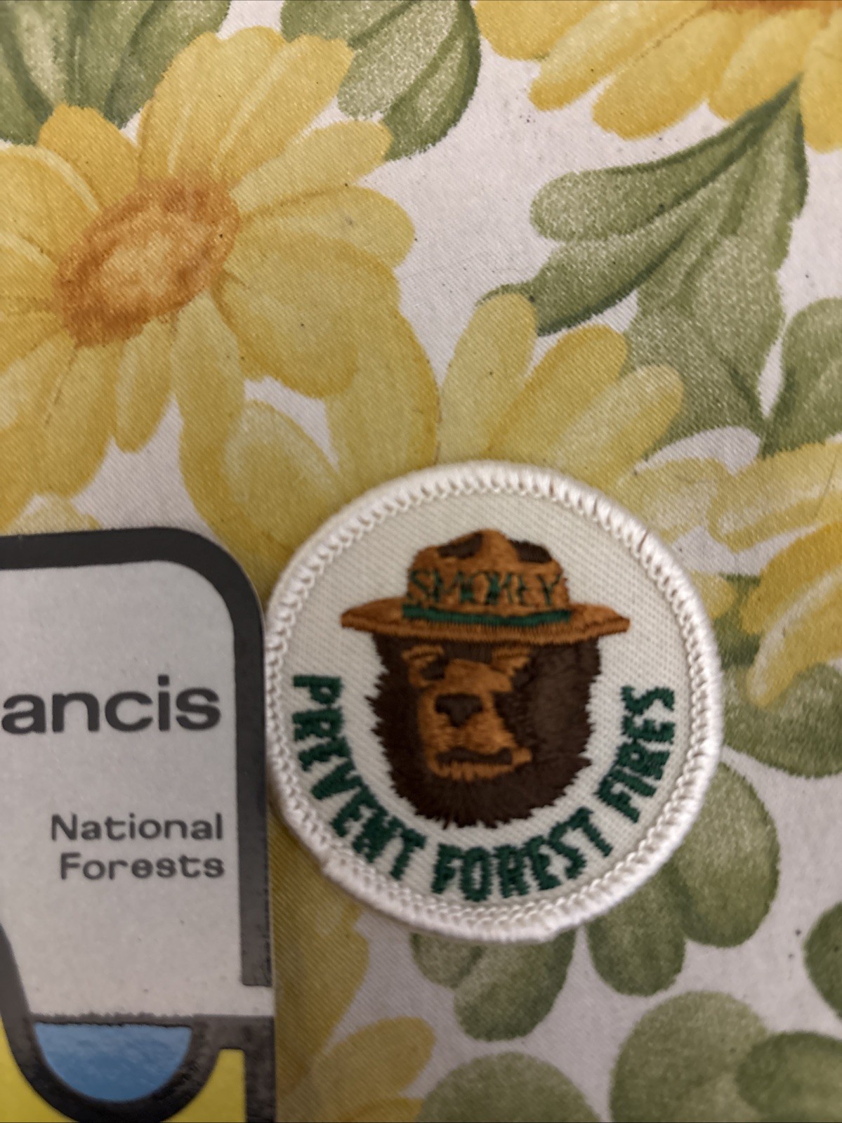 St. Francis National Forest Reflective Sticker & Small Smokey Patch