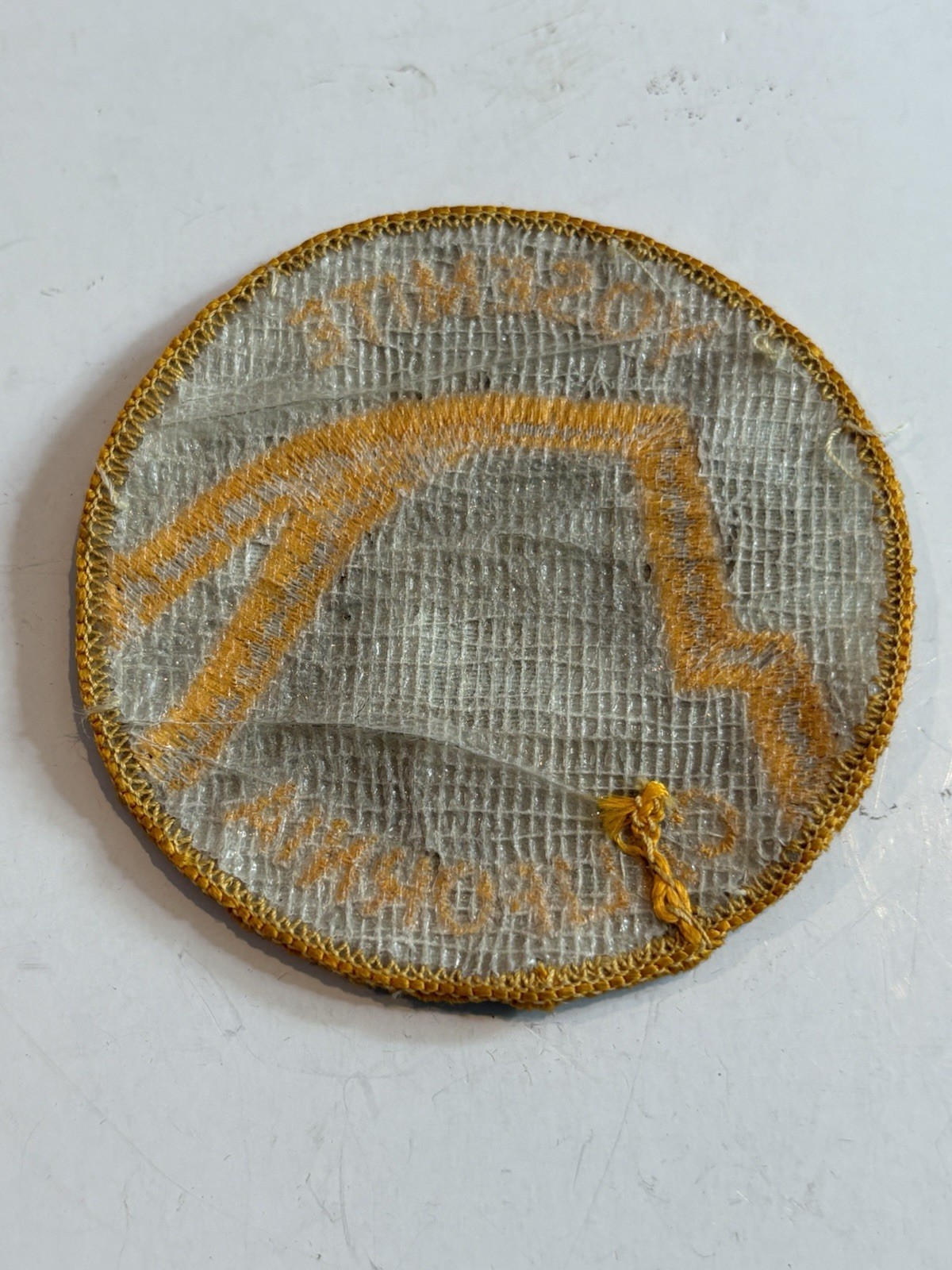 RARE🇺🇸1960s VINTAGE”YOSEMITE”NATIONAL PARK Ca.Embroidered HIKERS PATCH 👀LQQK
