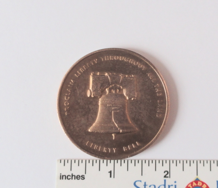 2″ Liverty Bell Medal – Independence National Historical Park -Independence Hall