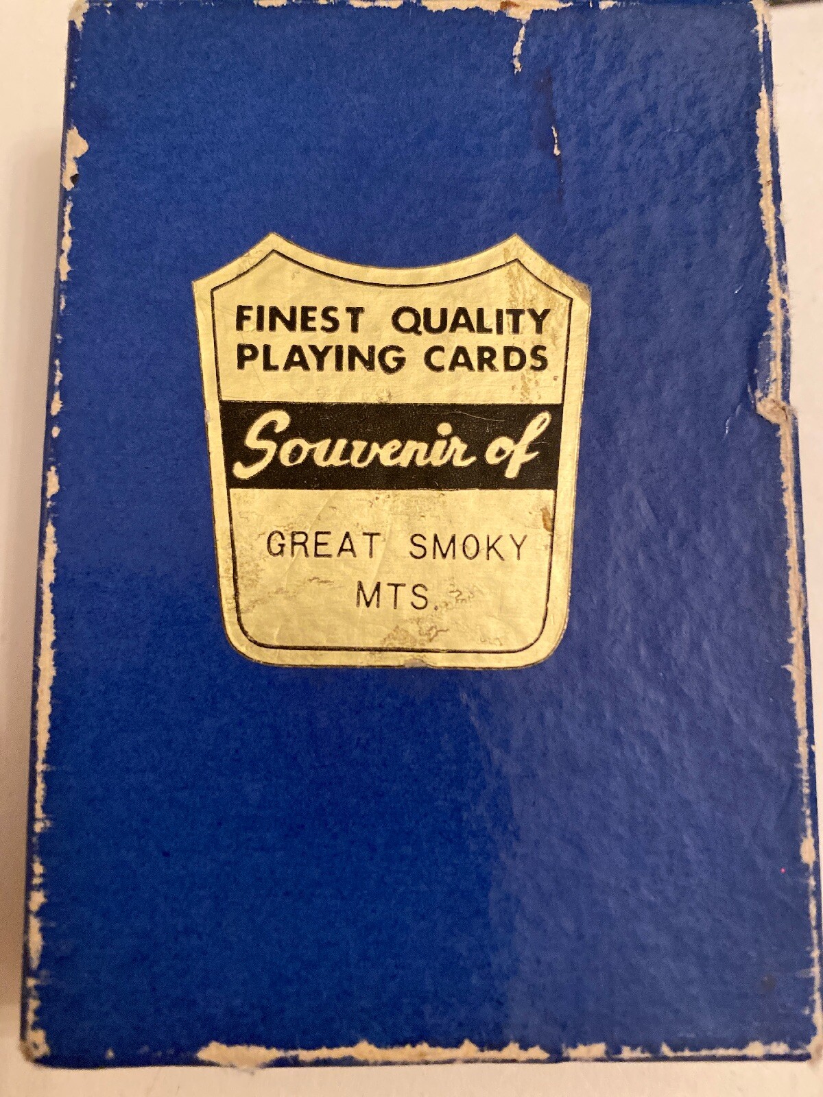 Vintage Great Smoky Mountains Playing Card Deck New World Playing Cards