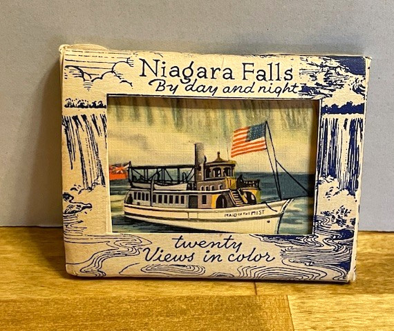Vintage Mini Souvenir Mailable Photo Packs – Niagara Falls – Linen Color Pics