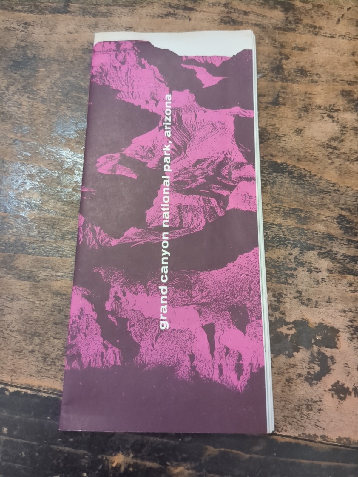 Grand Canyon National Park Arizona 1967 US Government Pamphlet