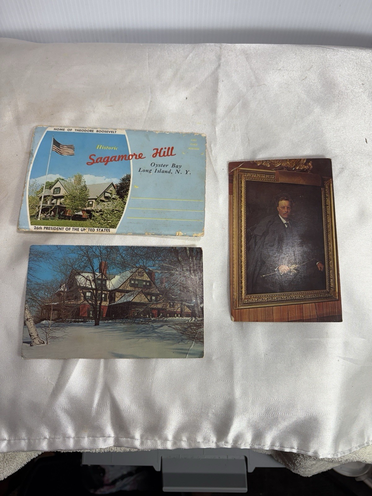 Sagamore Hill Historic Assortment – Very Rare In Nice Condition – 3 Piece Set