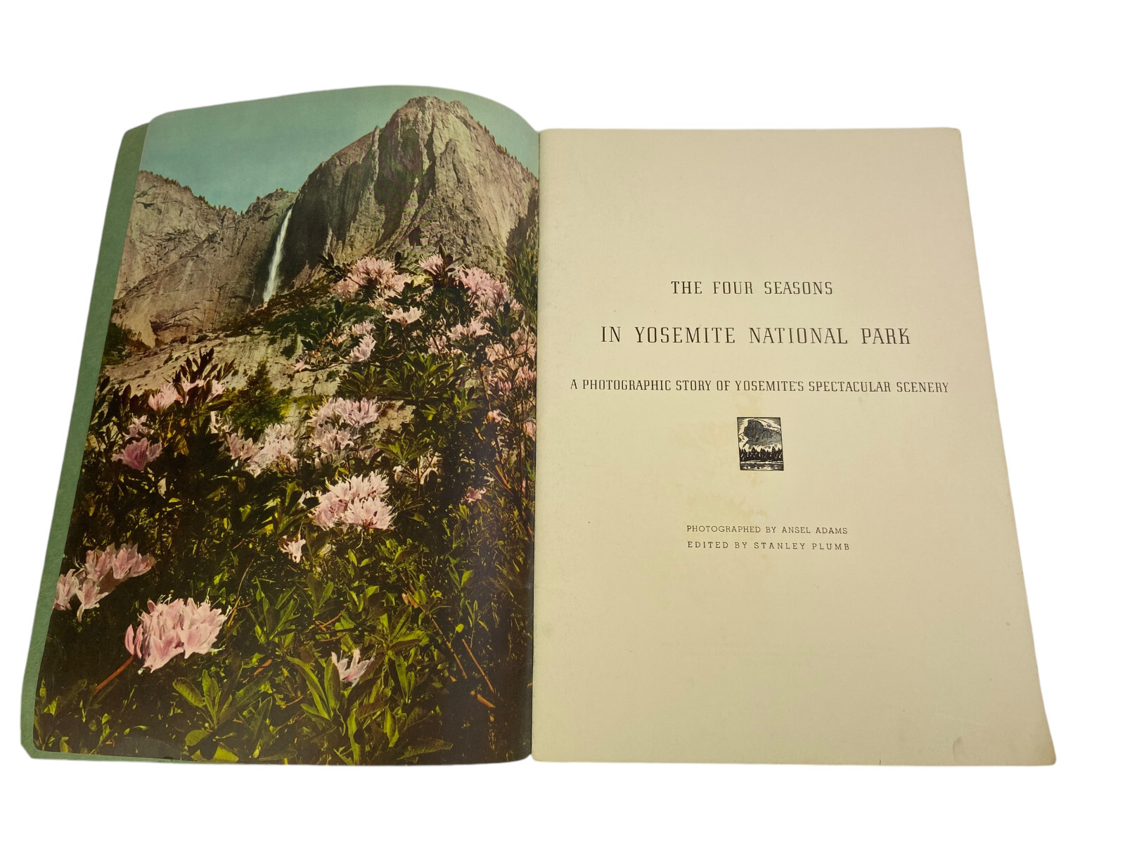 The Four Seasons Yosemite National Park (Booklet, 1938) Photography Ansel Adams