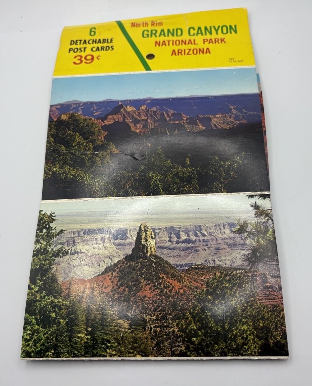 VTG Grand Canyon Nat’l Park Detachable Color Post Cards Set of 6, Unused
