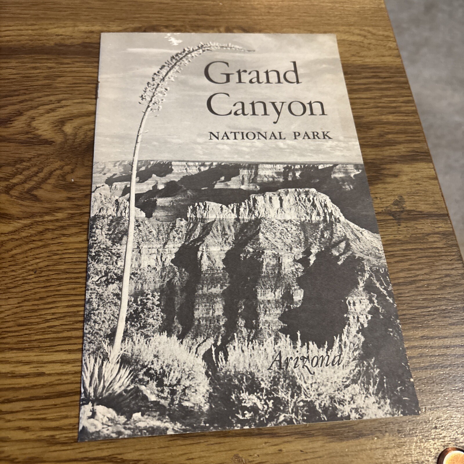 Grand Canyon National Park Info Pamphlet Reprint 1956