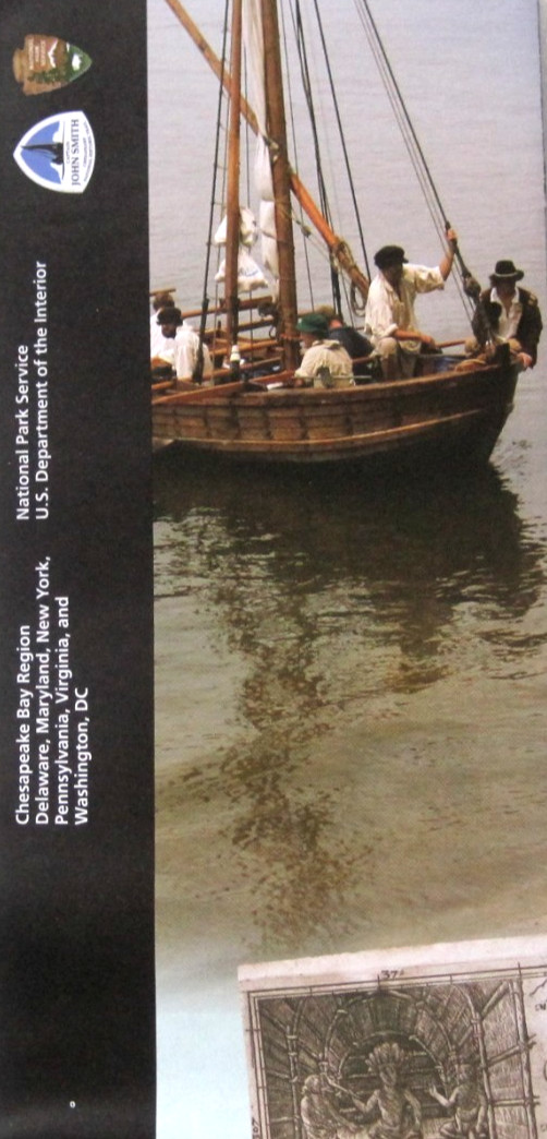 Captain John Smith Chesapeake Historic Trail National Park Service Unigrid Map