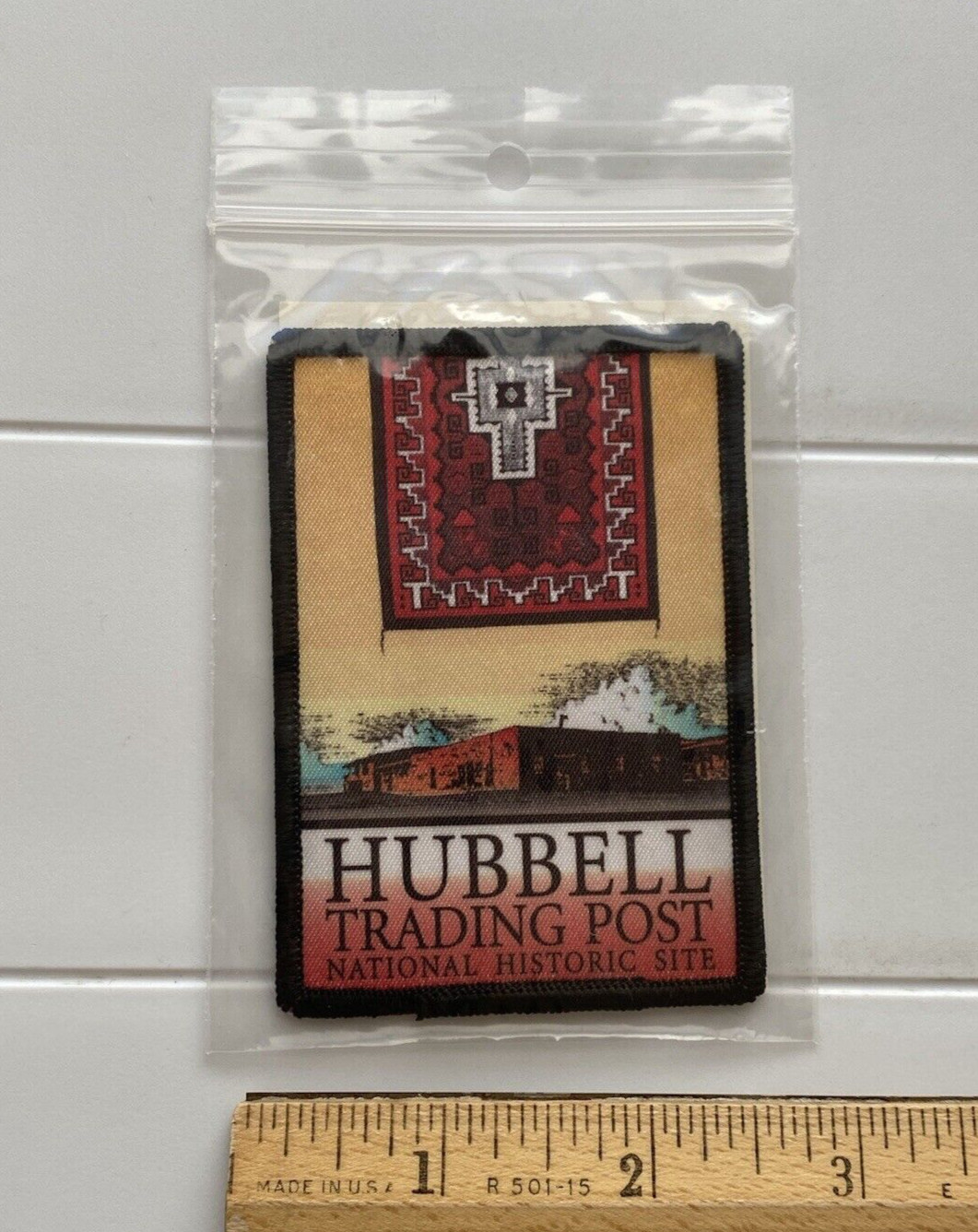 NIP Hubbell Trading Post National Historic Site Arizona Souvenir Woven Patch