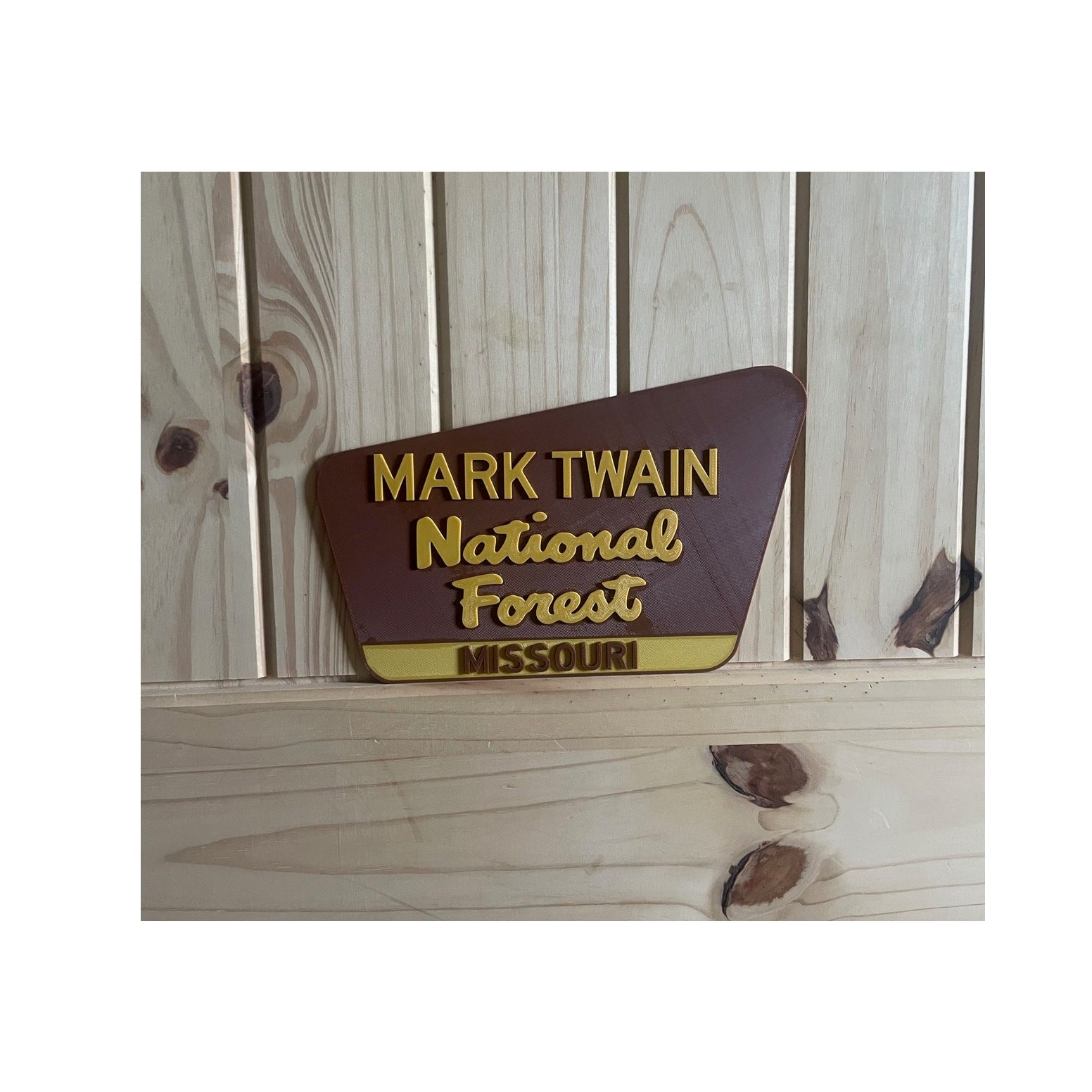 Mark Twain National Forest Missouri Sign Hike Trail Camp Outdoors