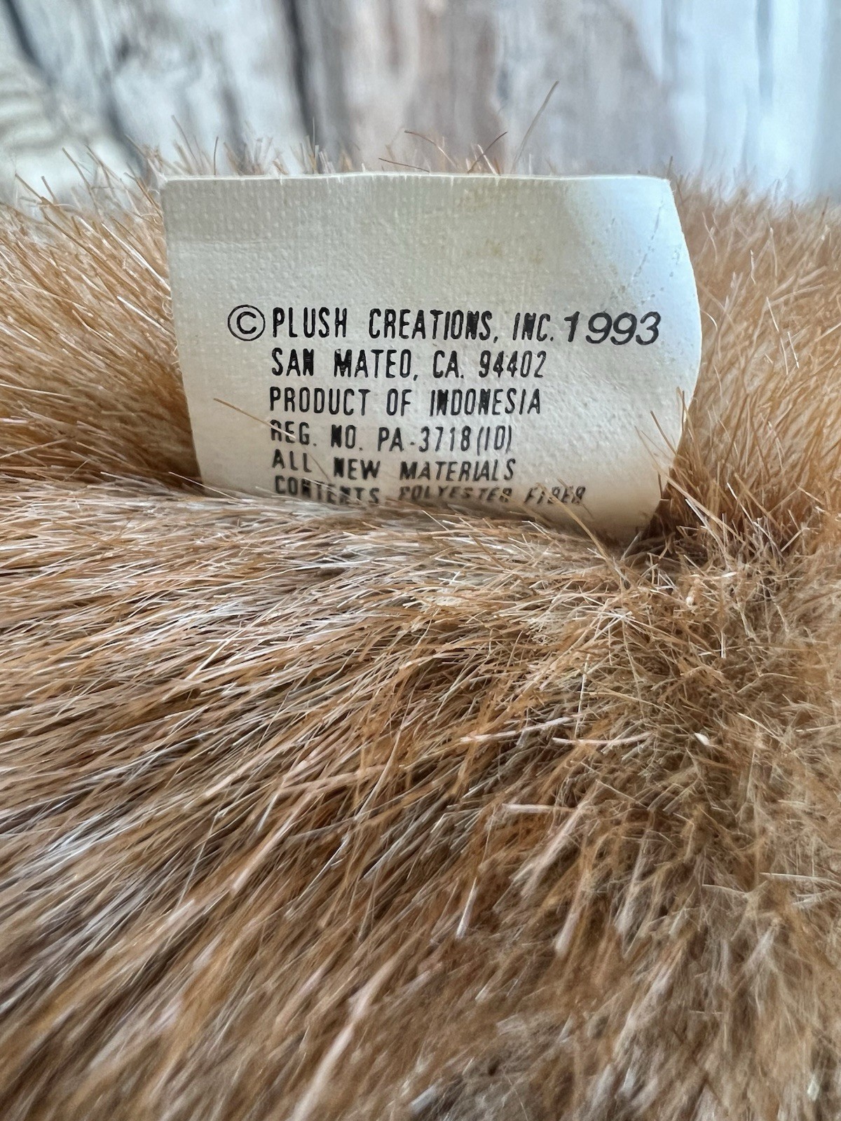 Rare! Yellowstone National Park Chipmunk Plush 9” 1993 Mint!! (D)